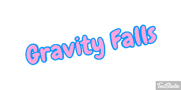 Gravity Falls Effetto testo