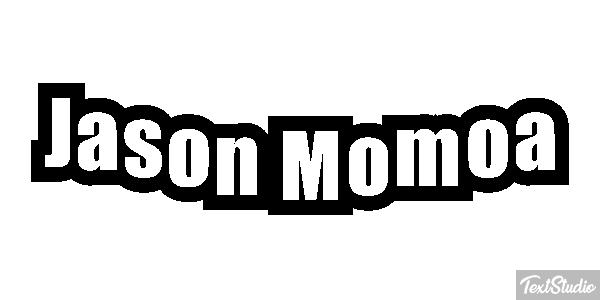 Jason Momoa Efeito do texto