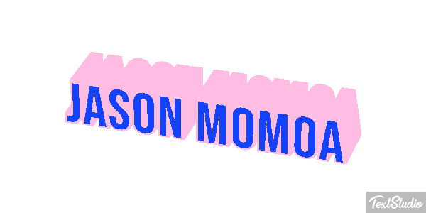 Jason Momoa Efeito do texto