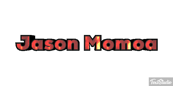 Jason Momoa Efeito do texto