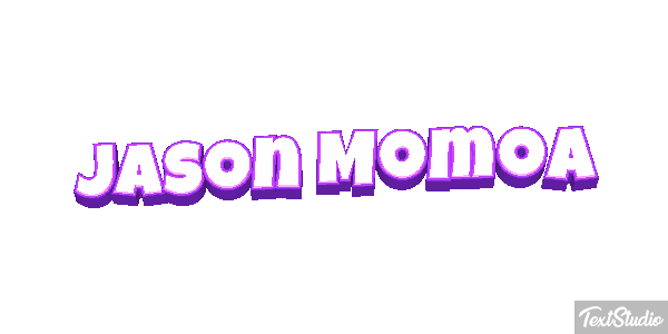 Jason Momoa Efeito do texto