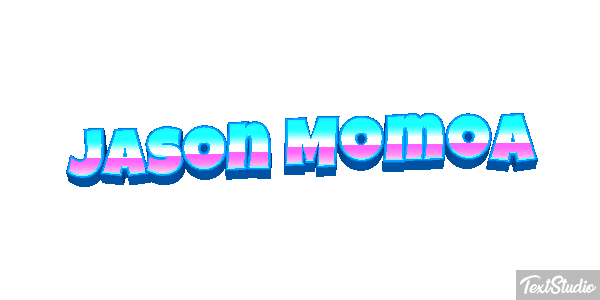 Jason Momoa Efeito do texto