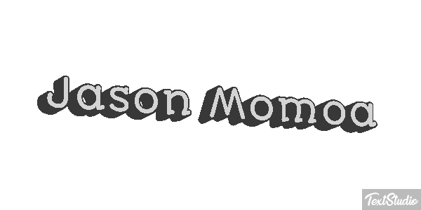 Jason Momoa Efeito do texto
