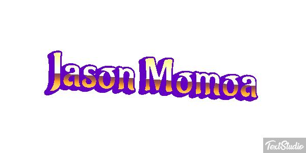 Jason Momoa Efeito do texto