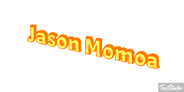 Jason Momoa Efeito do texto