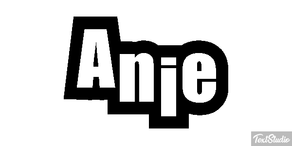 Anie Text effect