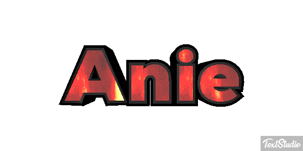 Anie Text effect