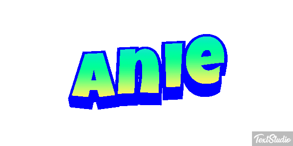 Anie Text effect