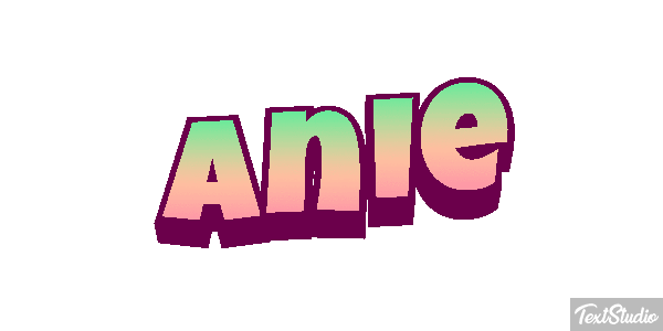 Anie Text effect
