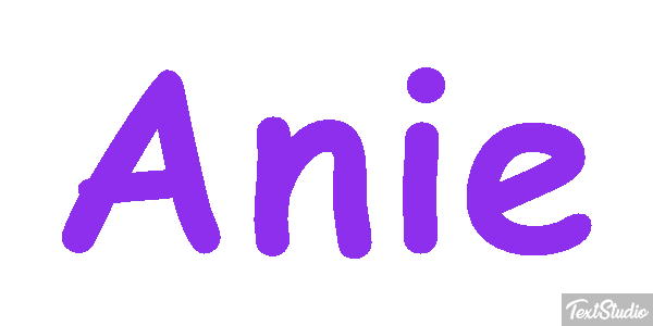 Anie Text effect