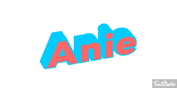 Anie Text effect