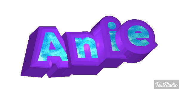 Anie Text effect