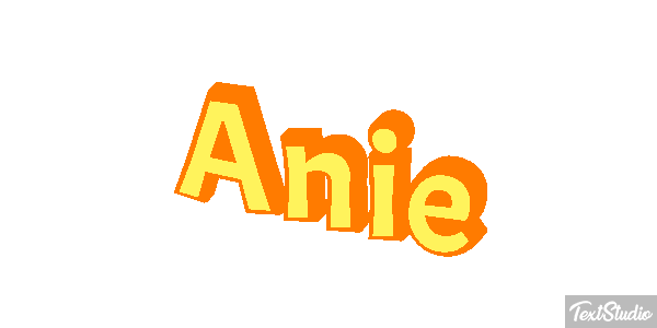 Anie Text effect