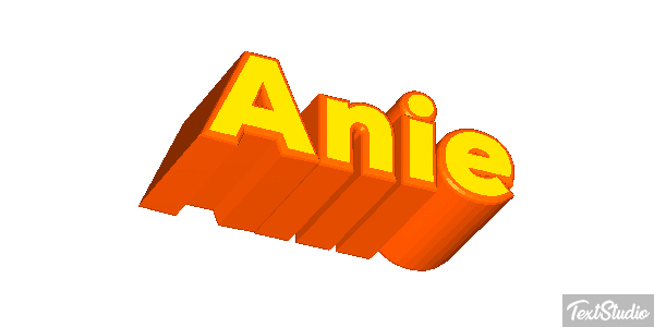 Anie Text effect