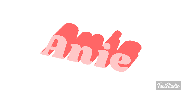 Anie Text effect