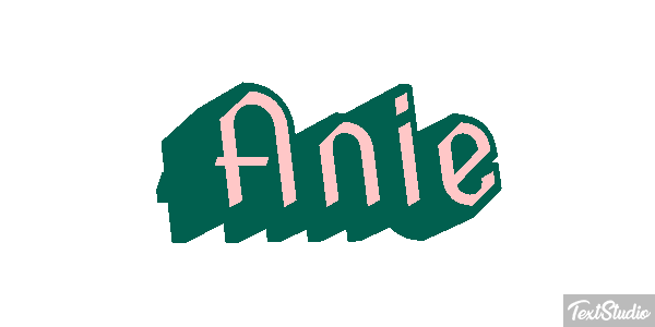 Anie Text effect