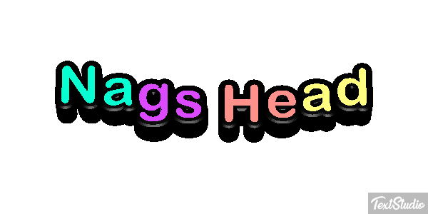 Nags Head Efekt tekstowy