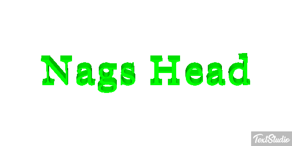 Nags Head Efekt tekstowy