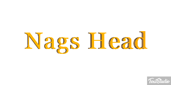 Nags Head Efekt tekstowy