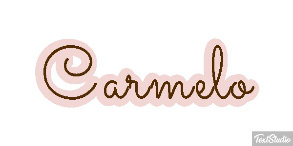 Carmelo Effet de texte