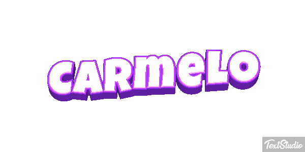Carmelo Effet de texte