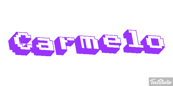 Carmelo Effet de texte