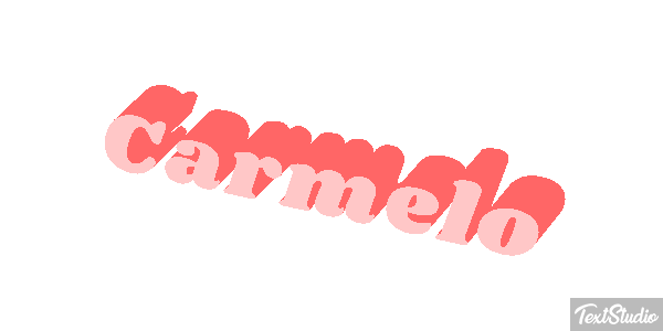 Carmelo Effet de texte