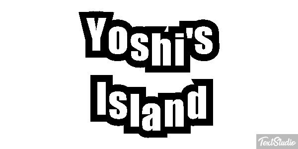 Yoshi's Island Effetto testo