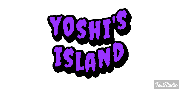 Yoshi's Island Effetto testo