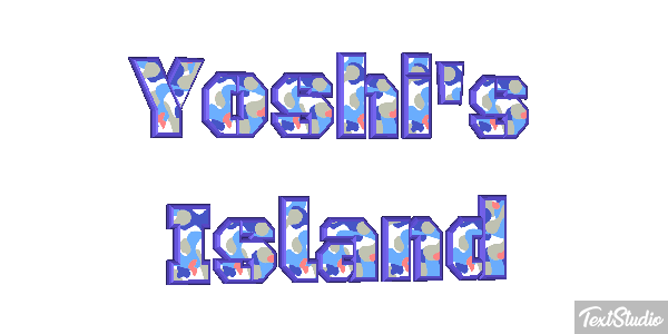 Yoshi's Island Effetto testo