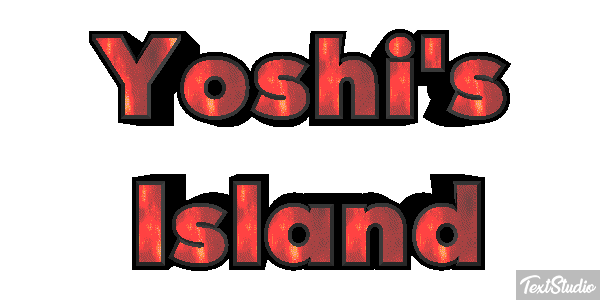 Yoshi's Island Effetto testo