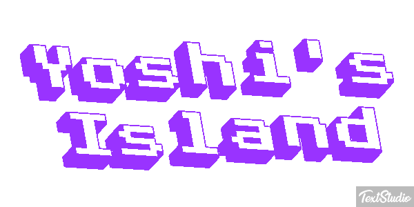 Yoshi's Island Effetto testo