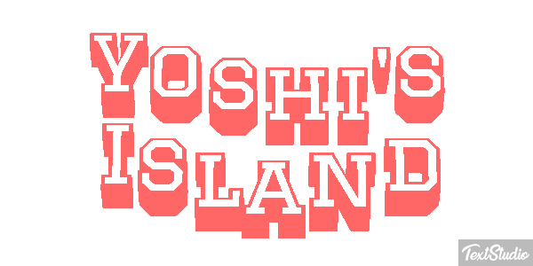 Yoshi's Island Effetto testo