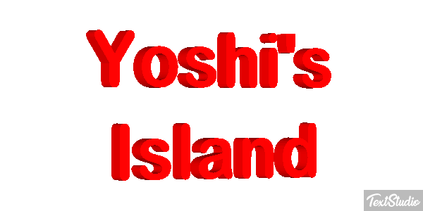 Yoshi's Island Effetto testo