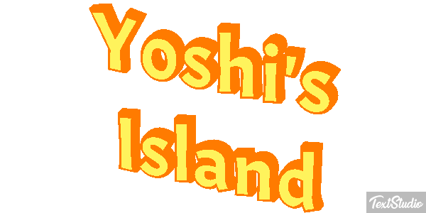 Yoshi's Island Effetto testo