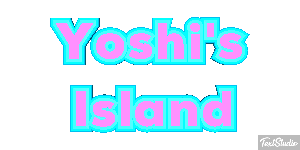 Yoshi's Island Effetto testo
