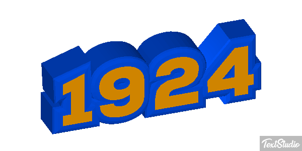 1924 Texteffekt