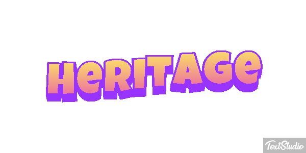 Heritage Tekst effect