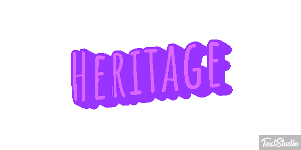 Heritage Tekst effect
