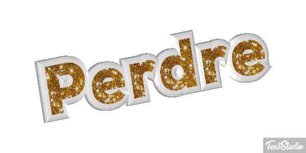 Perdre Text effect