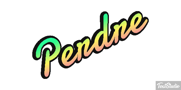 Perdre Text effect