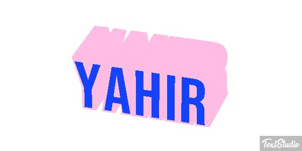 Yahir Effetto testo
