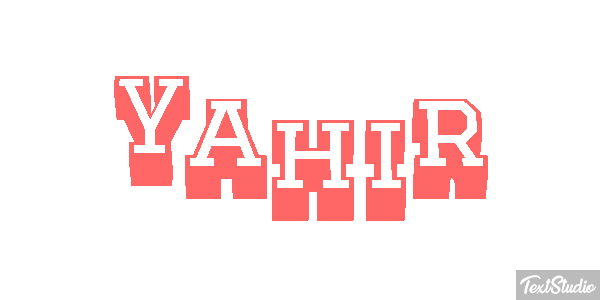 Yahir Effetto testo