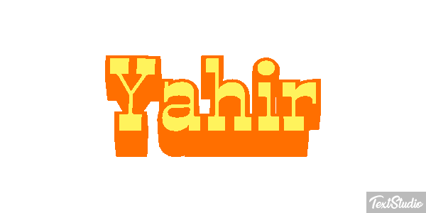 Yahir Effetto testo