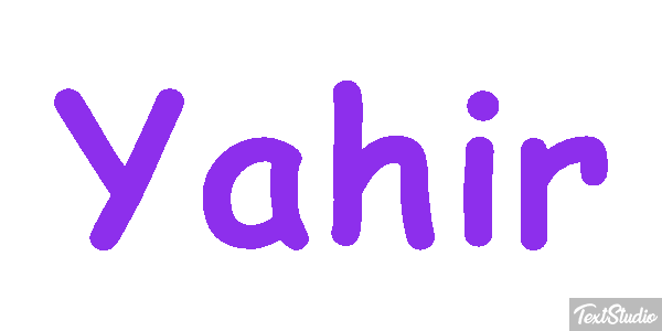 Yahir Effetto testo