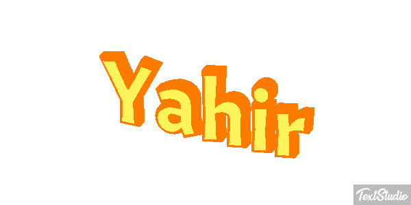 Yahir Effetto testo