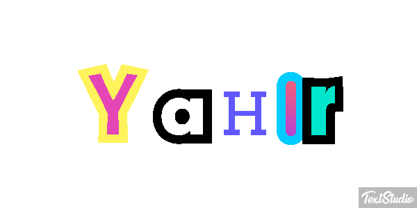 Yahir Effetto testo