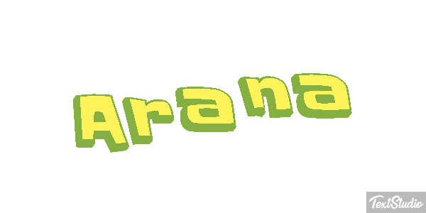 Araña Text effect