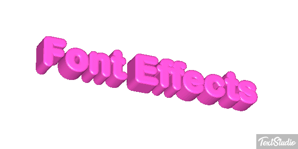 Font Effects Metin efekti