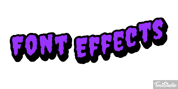 Font Effects Metin efekti